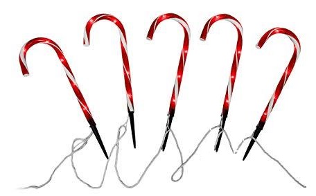 Candy cane lights, christmas lights, decorative lights