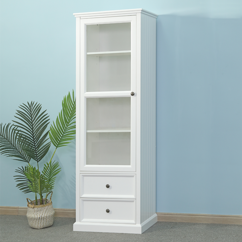 1 mirror door 2 drawers cabinet