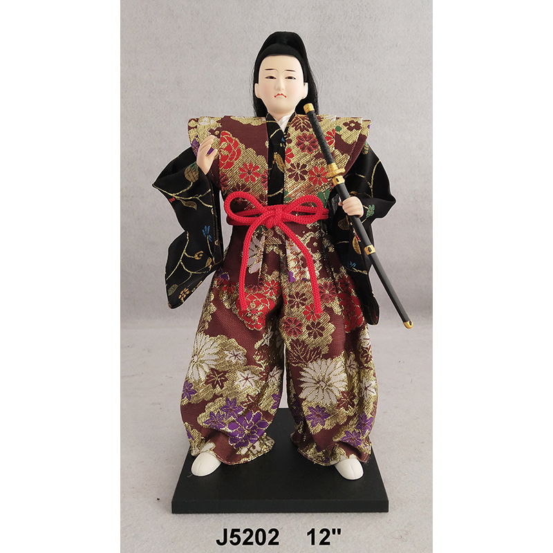12' Japanese Doll Samruai