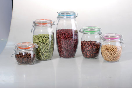 F6110 Glass Canister Storage Jar