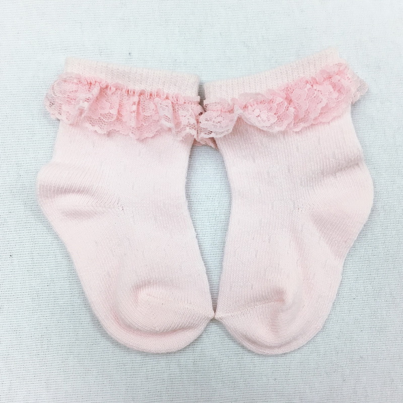 girl socks with lace