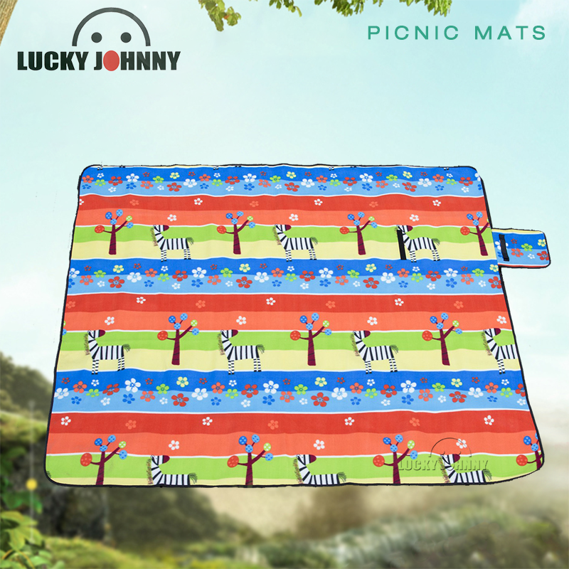 Garden Furniture merchant Fleece Picnic Waterproof Picnic Mat Canton fair