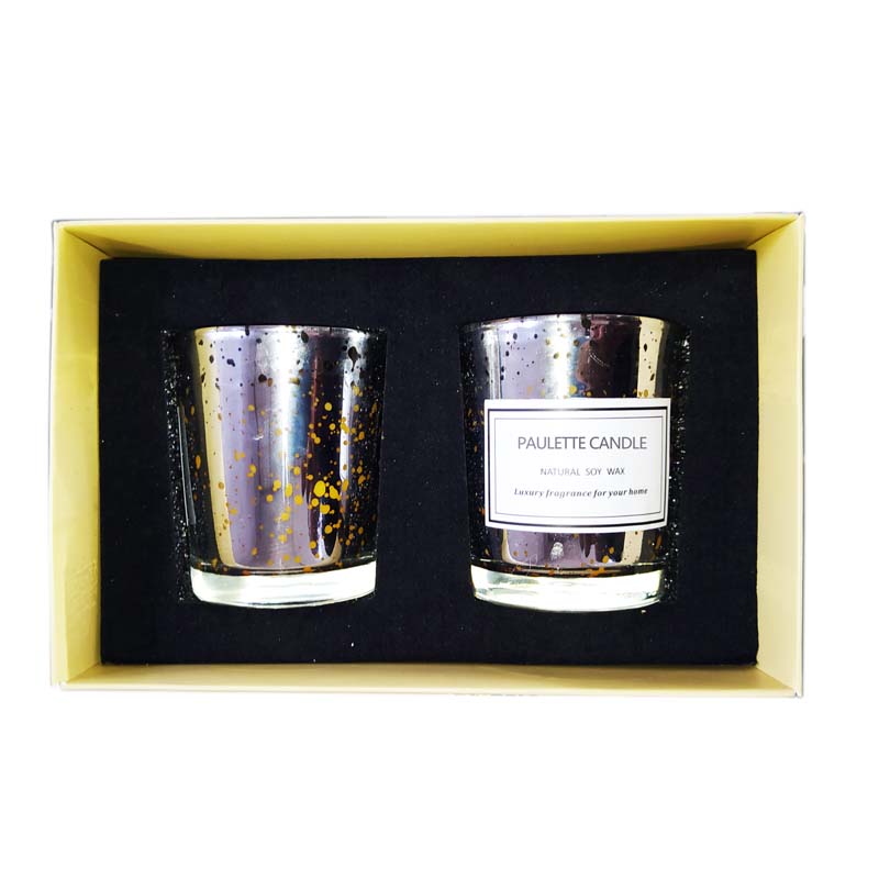 Starry sky glass jar scented candle