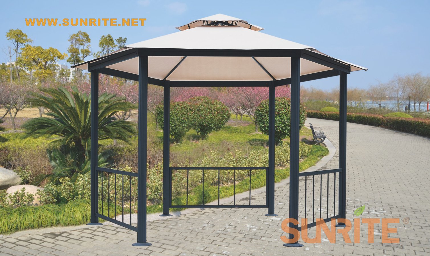 Patio Hexagonal Gazebo