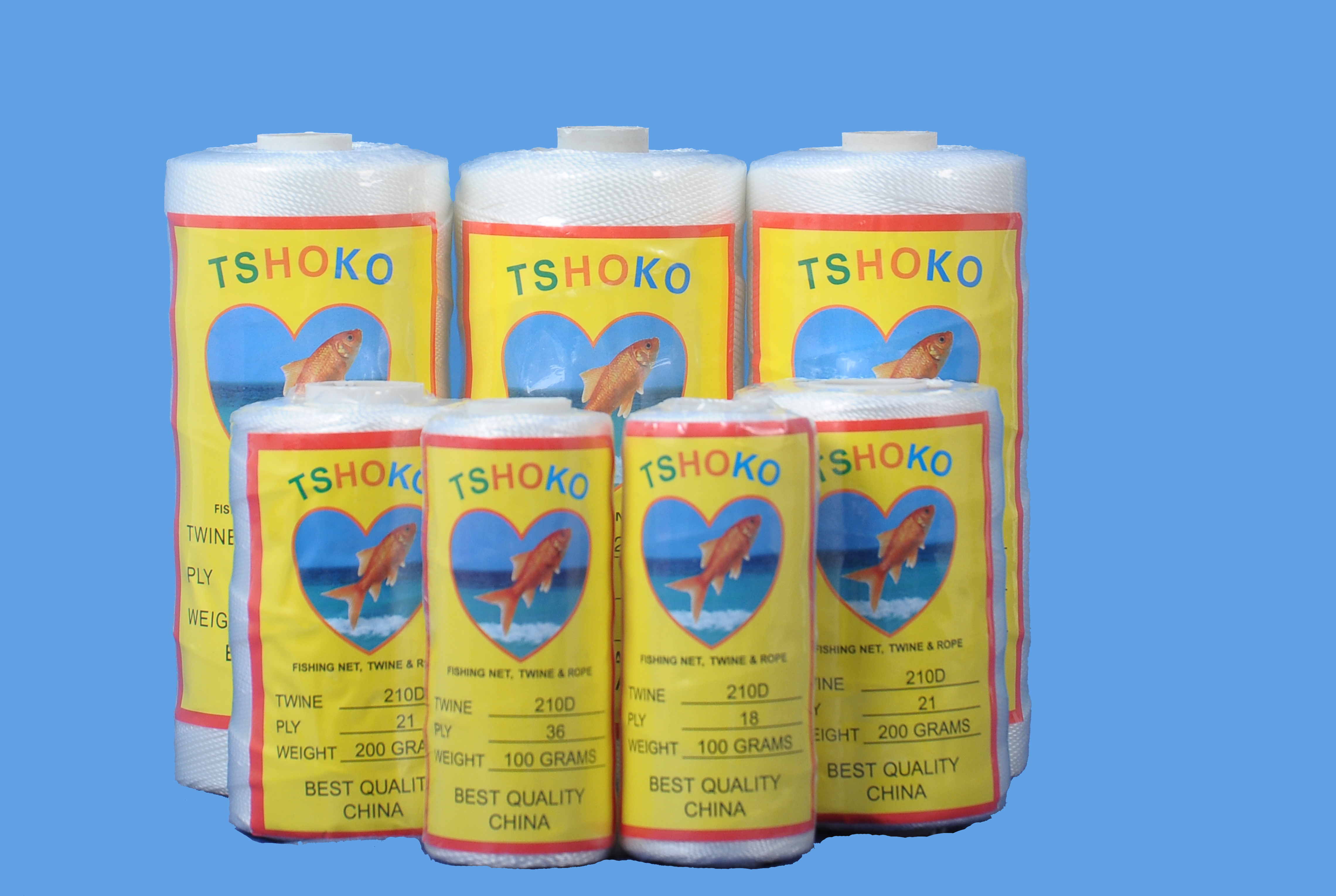 New Material 210D/21Ply Pure Polyester Fishing Twine/ Polyester Yarn