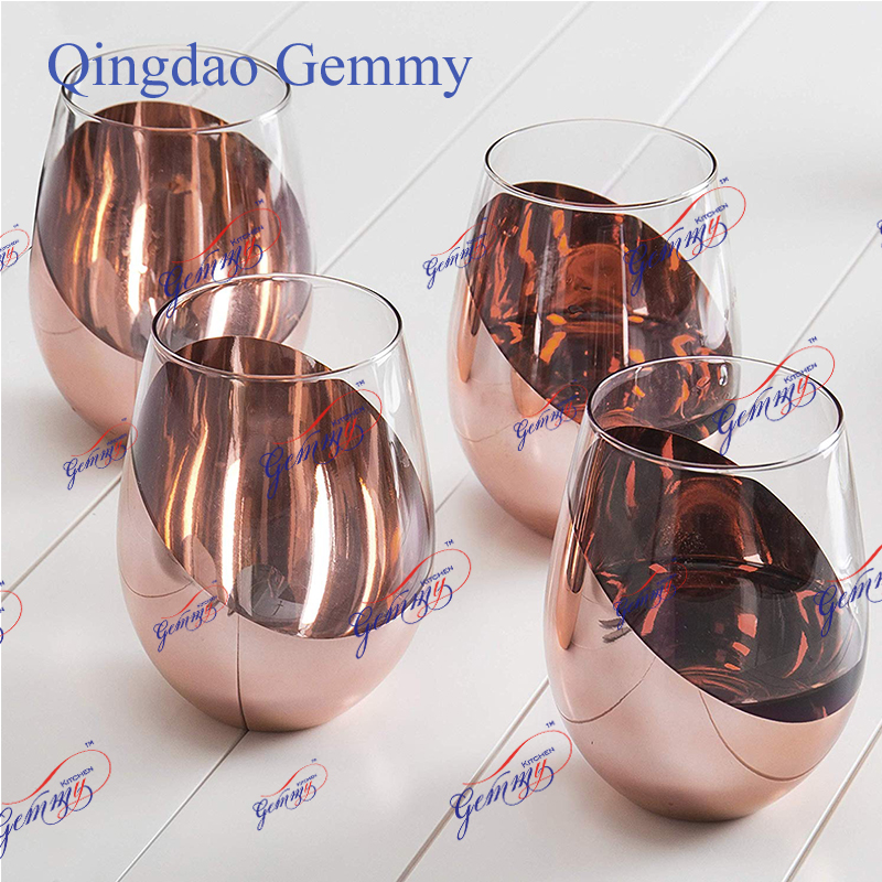 Glass drinking tumblers