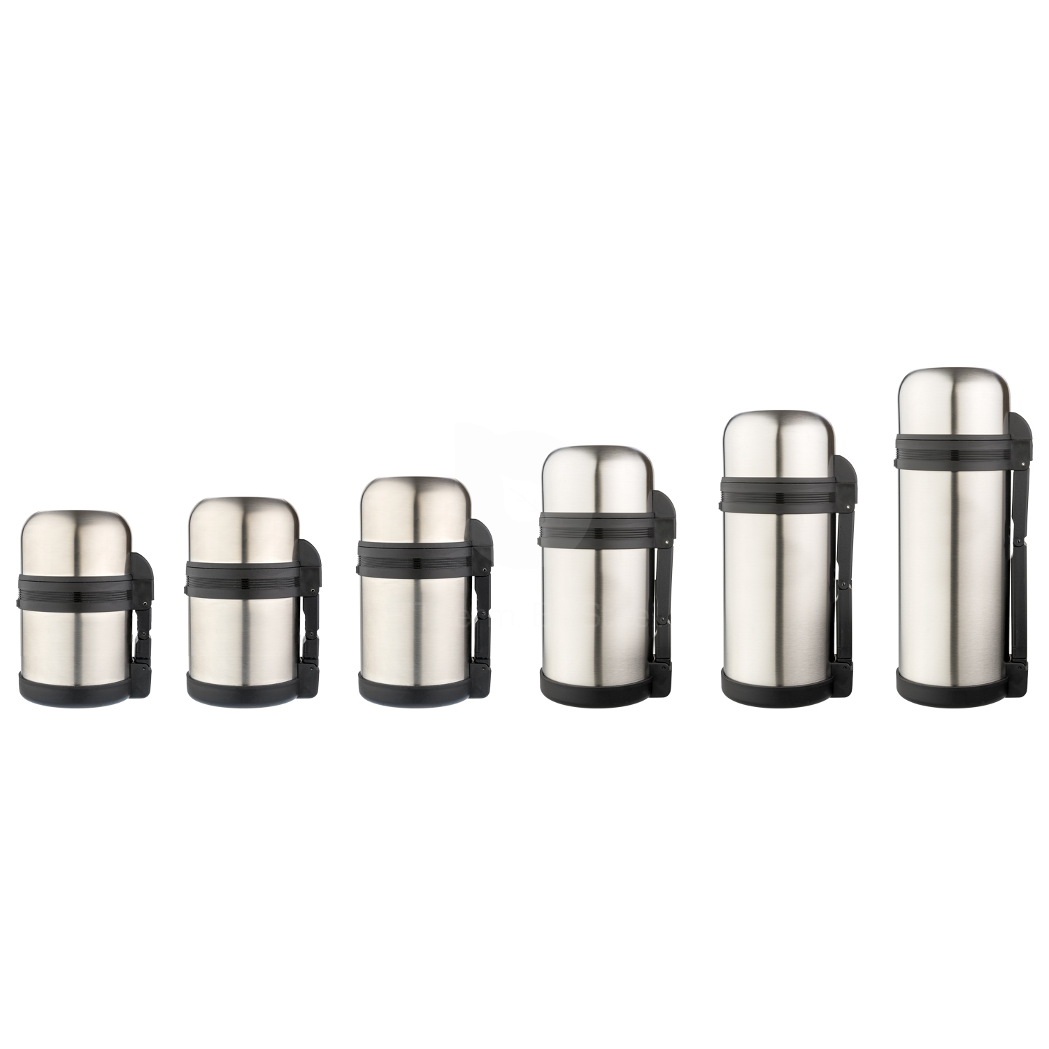 Stainless Steel drinkware Wide Mouth Multi Purpose Thermos Vacuum Flask (with Handle)