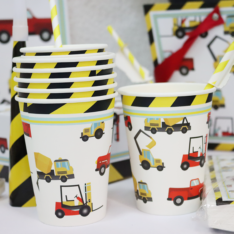 Big Rig Party Supplies 9OZ Paper Cup