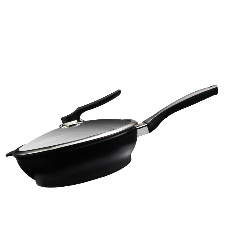 Nonstick Deep Frypan Gravity Hand casting