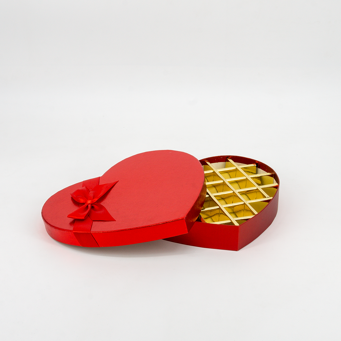 Heart Shape Chocolate Candy Food Gift Box 1 pc