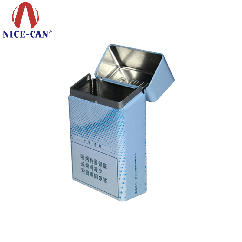 Factory Price Customized Logo Metal Cigarette Case Tobacco Tin Can Box Manufacturer