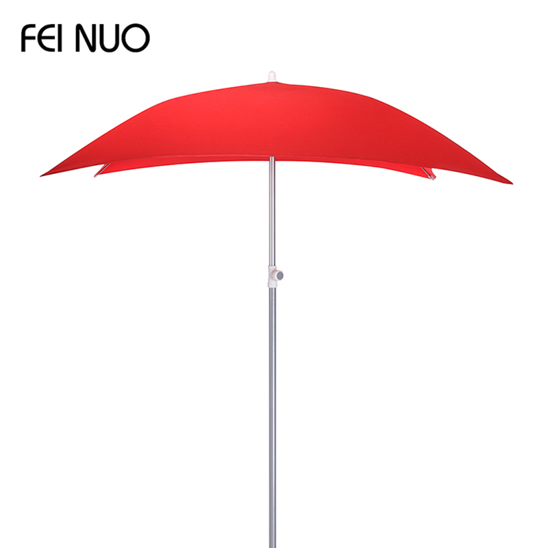 custom printing square windproof coffee shop sunshade patio umbrella