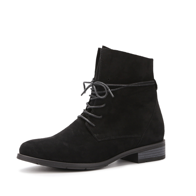 Women Boots-OEM/ODM（custom；classic；retailer；ankle Boots；lace Up；fall）