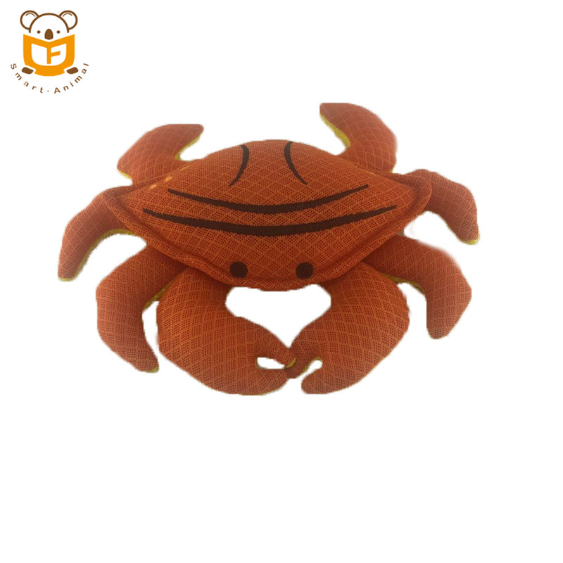 Customized Stuffed Marine Animal Soft Realistic Oceanic Toy Plush Crab