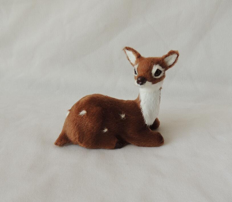 Fake fur deer