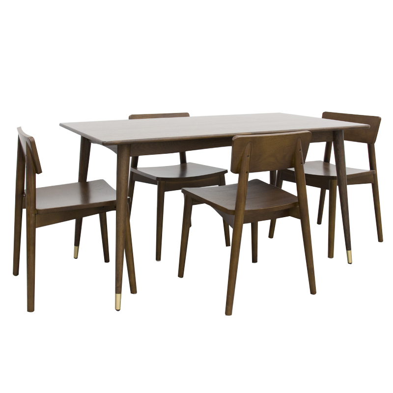 dining chair and table