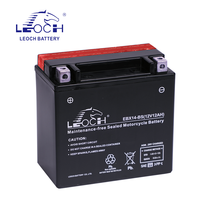 Dry Charge Maintenance-free lead-acid battery EBX14-BS