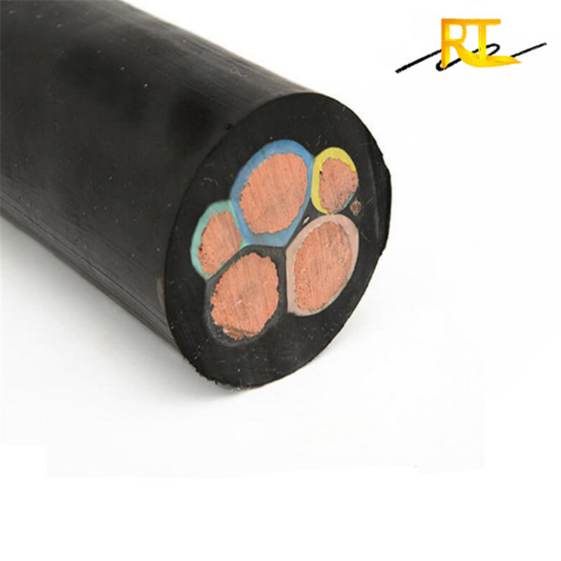 VDE flexible rubber cables flat submersible pump power cable