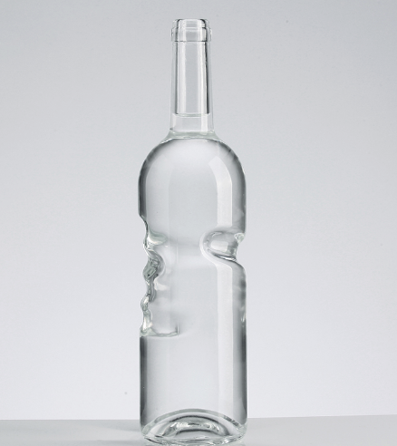 Creative Design Long Neck Hand Model Wine Bottles 750 ml Crystal Transparent High Capacity