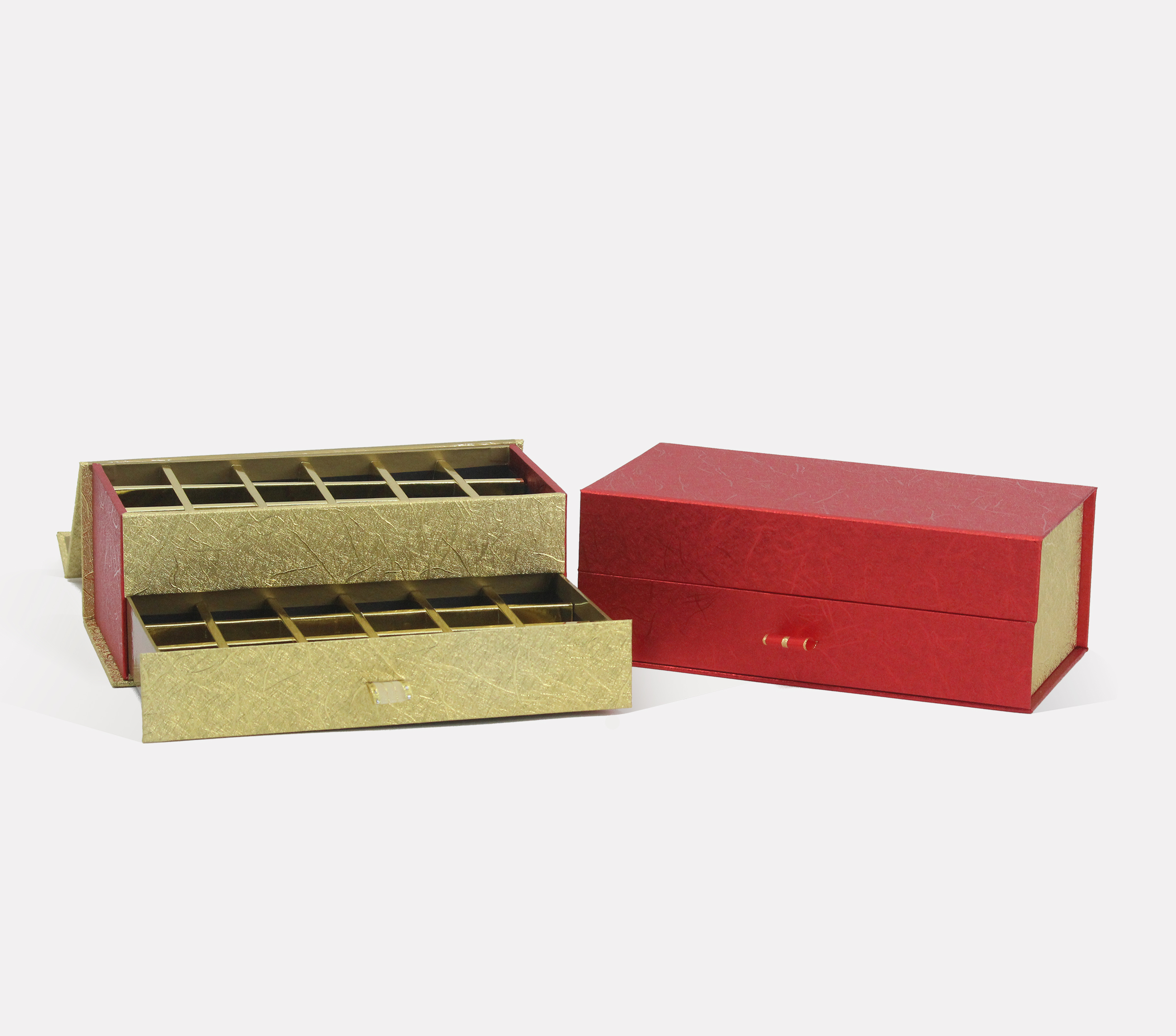 Rectangle Chocolate Candy Food Gift Box 2 Layers 1 pc
