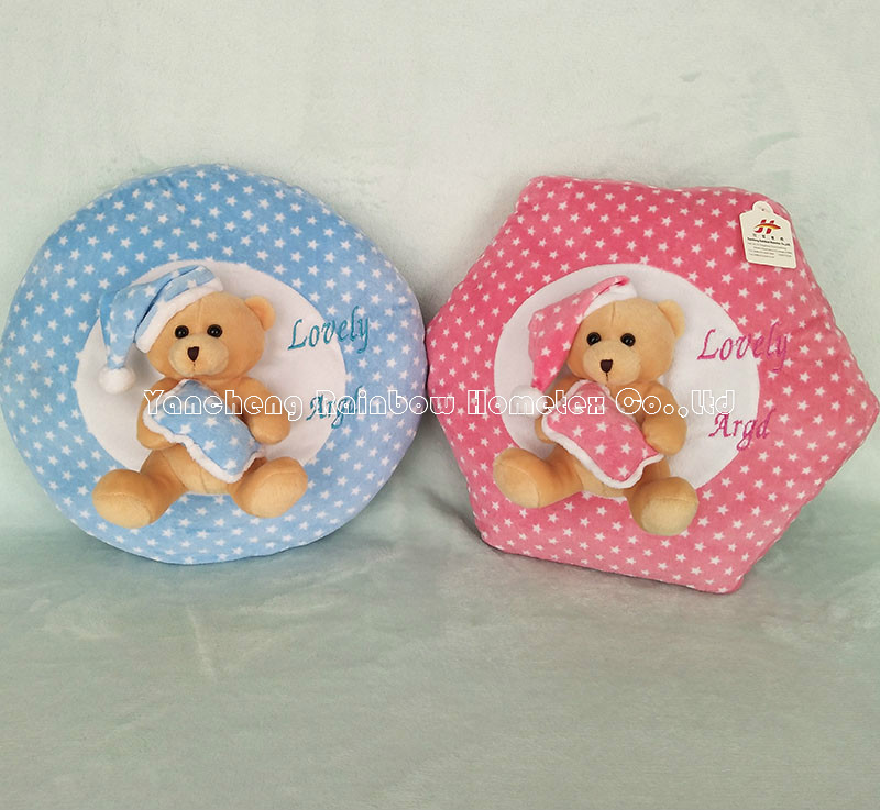 3D plush cushion