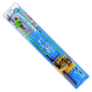 Junior starter set fishing reel kit for kids fishing pole