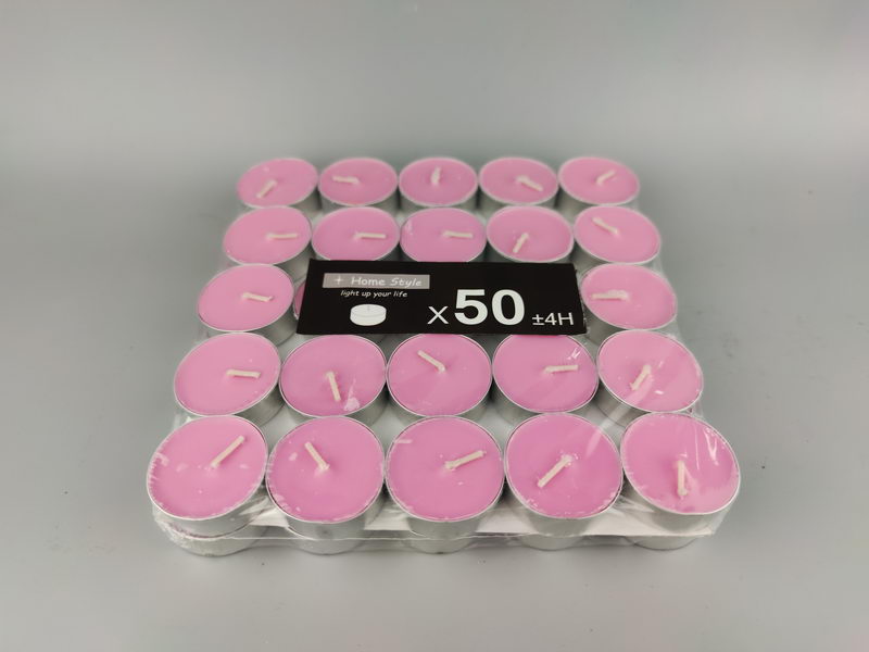 S/50 tealights in aluminium cup