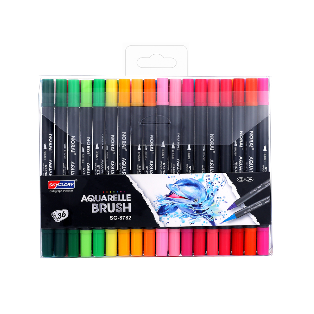 aquarelle dual nib marker