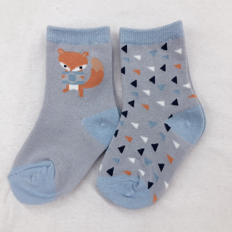 boy socks with jacqard