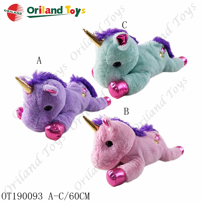 Oriland big soft unicorn stuffed animal plush toys large soft toy