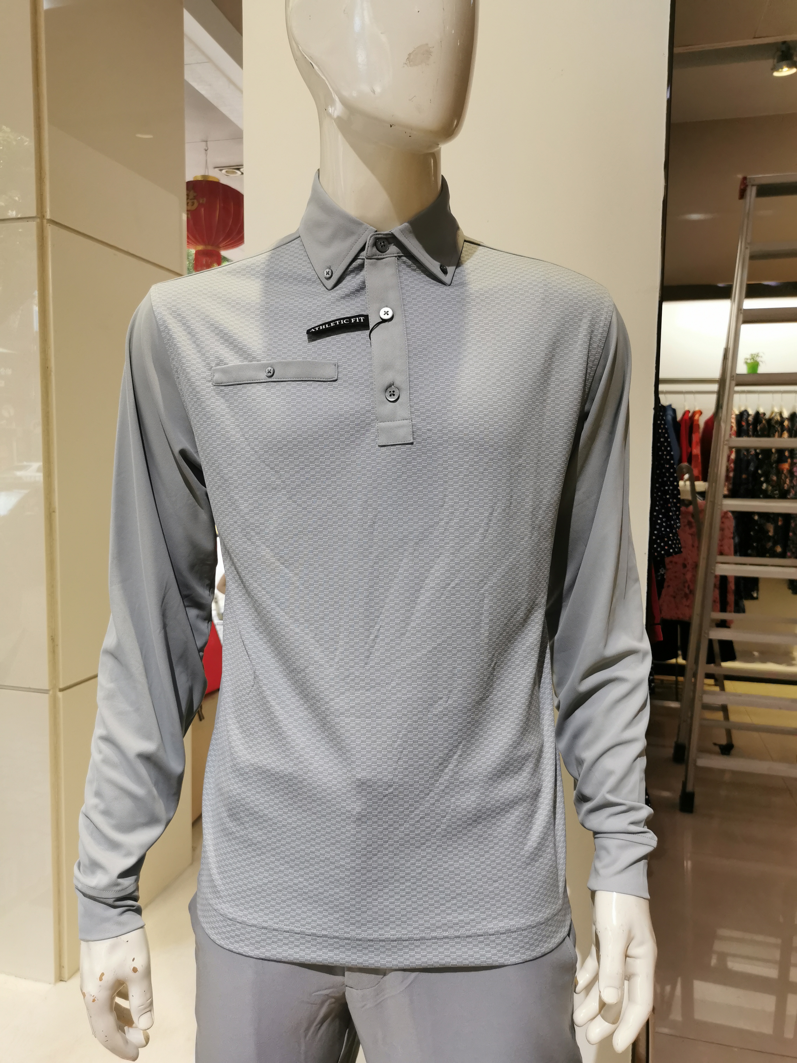 Men's knit shirt
