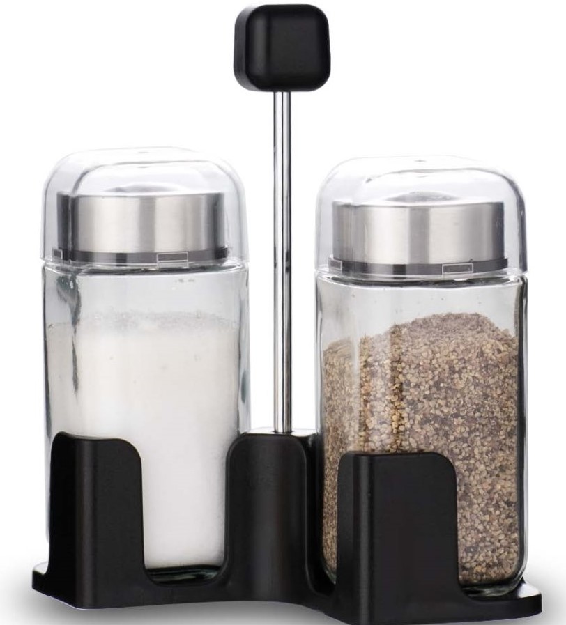Sinoglass 2 Jars Spice Rack Set