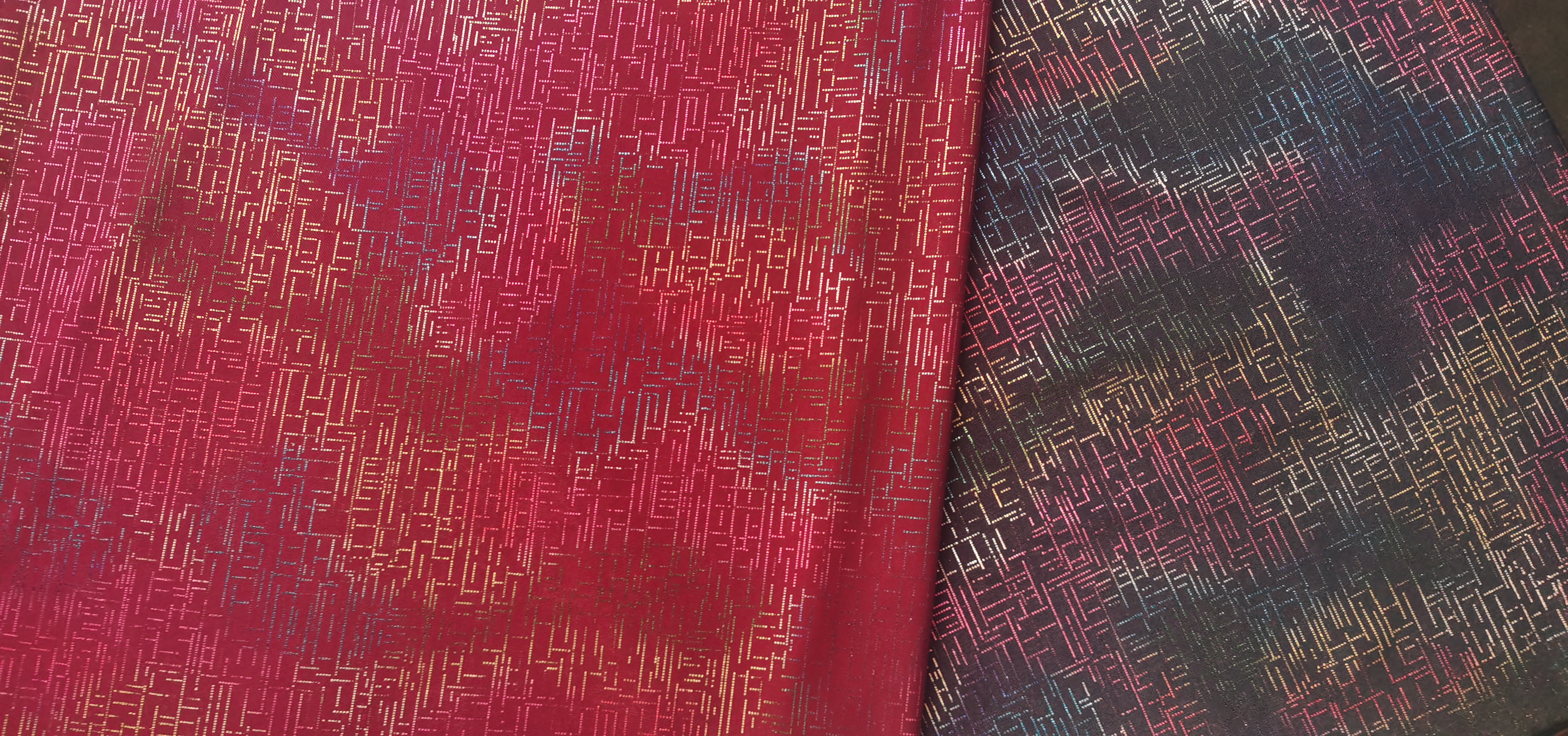 Foil knitting fabric