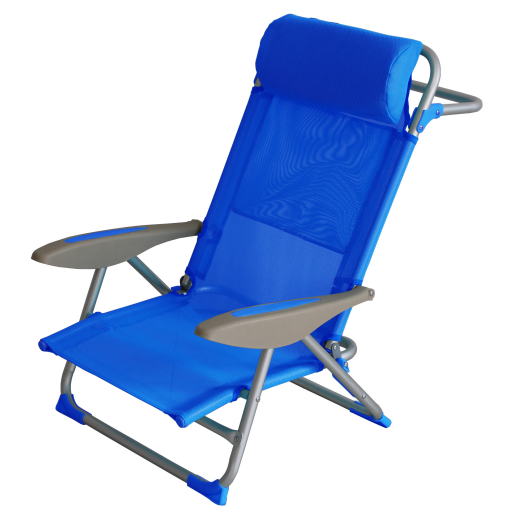 Adjustable Beach Classic Lay Flat Folding Beach Chair