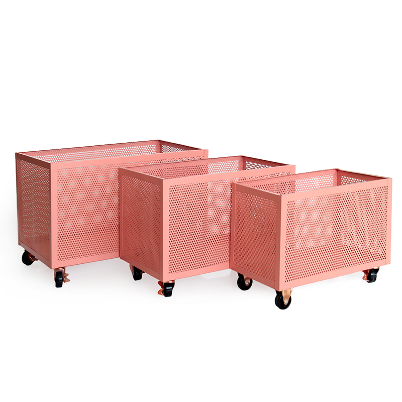 Set Of 3 Metal Storage Box