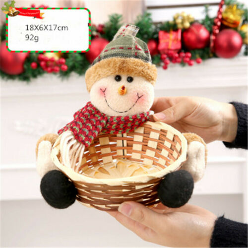 Christmas Candy Basket Christmas Eve Basket Children's Festival Dress Up Gift