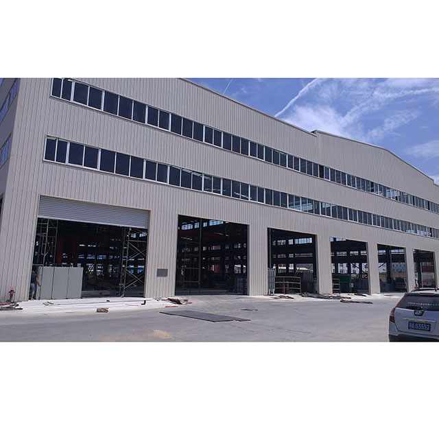 High quality prefabricated systematical fabrication steel structure warehouse/workshop buildings