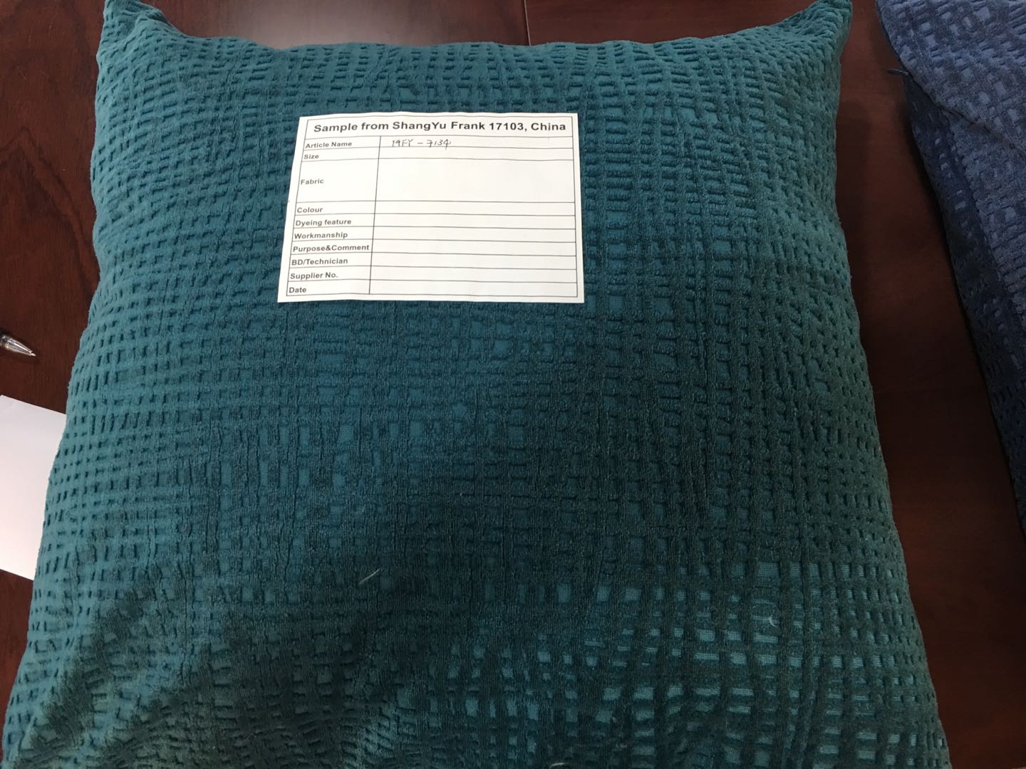 SHANGYU FRANK TEXTILE CO.,LTD – funda de almohada 2