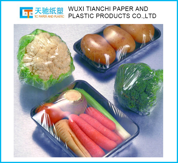 Best Fresh PVC Cling Film Food Grade For Supermarket