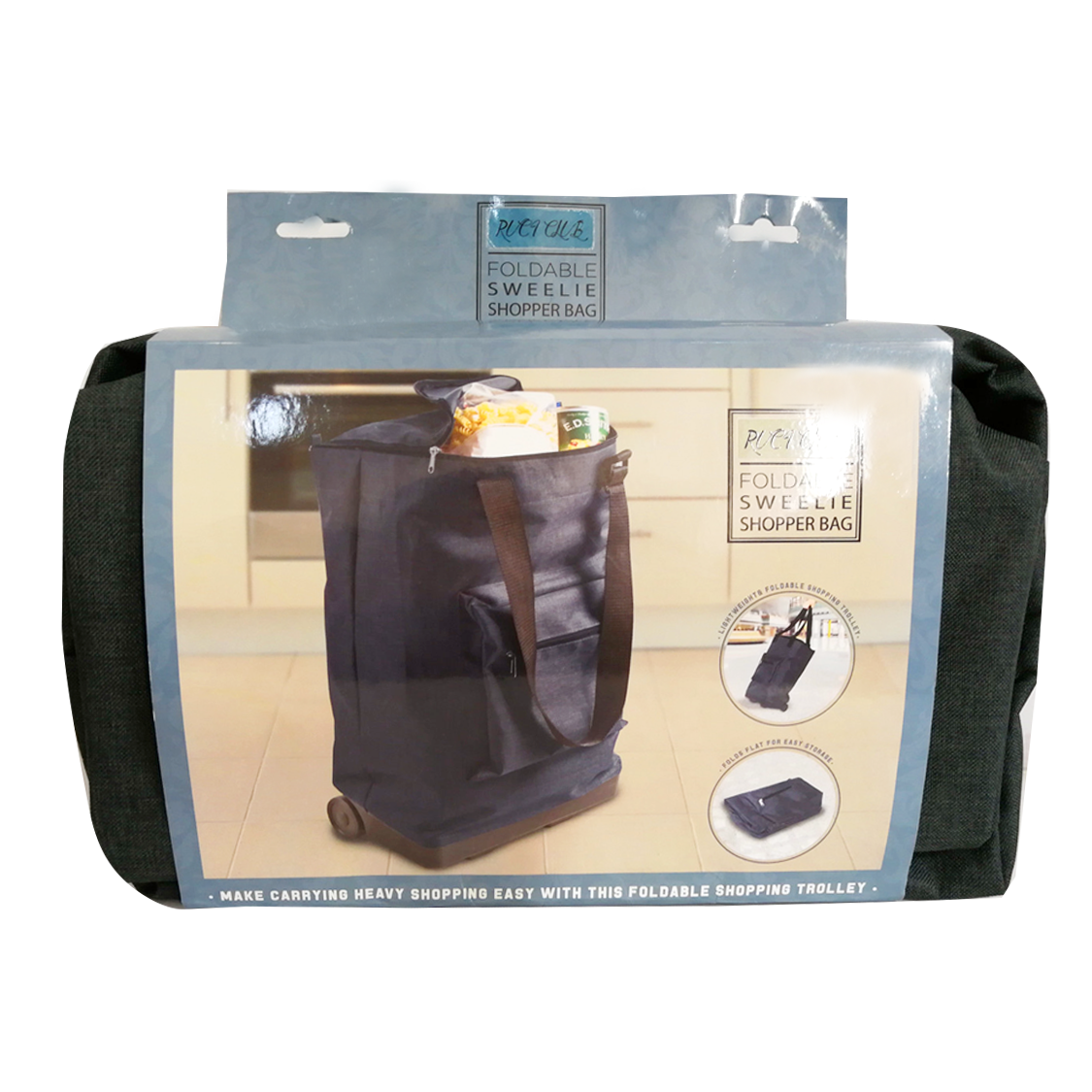 Foldable Wheelie Shopper Bag