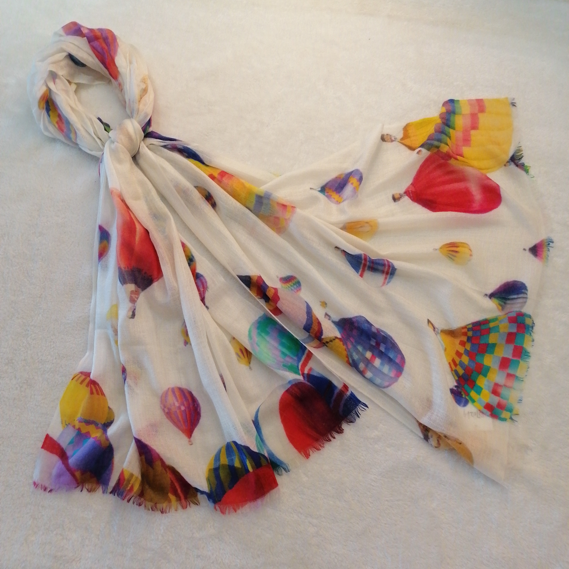 Worsted Water Soluble Cashmere Printed Shawl