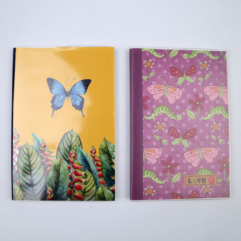 WANSHIFA 2021 Creative Design Color Printed Hard Cover Notebook