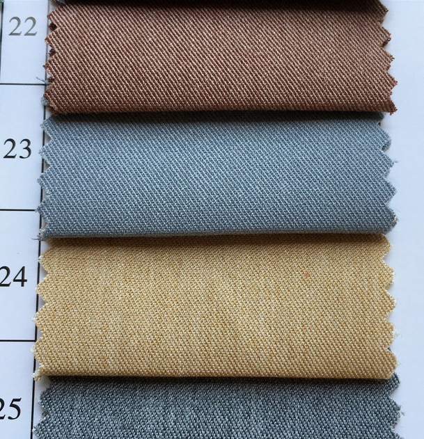 TR dyed fabric