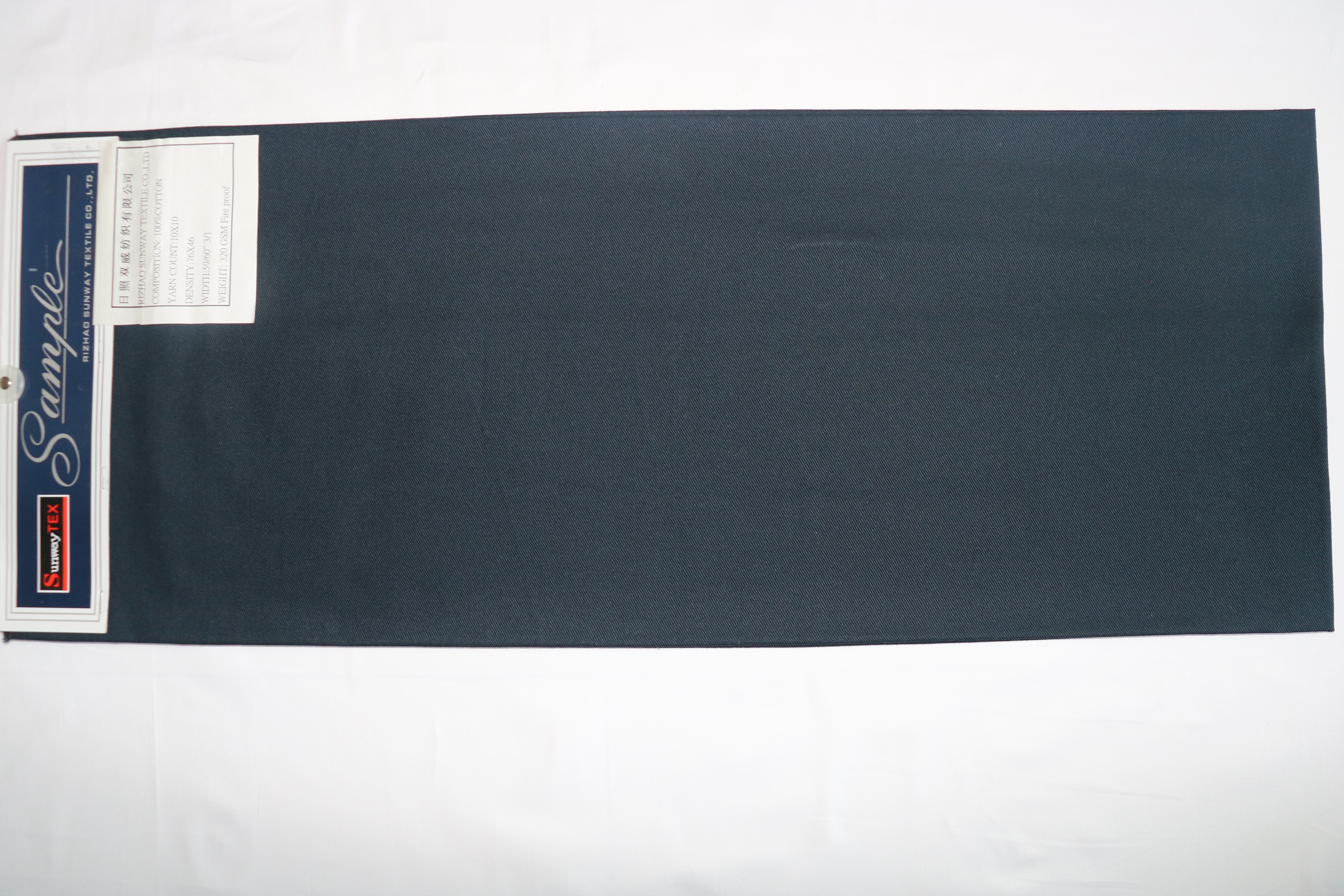 100%cotton 320gsm Twill Flame Retardant
