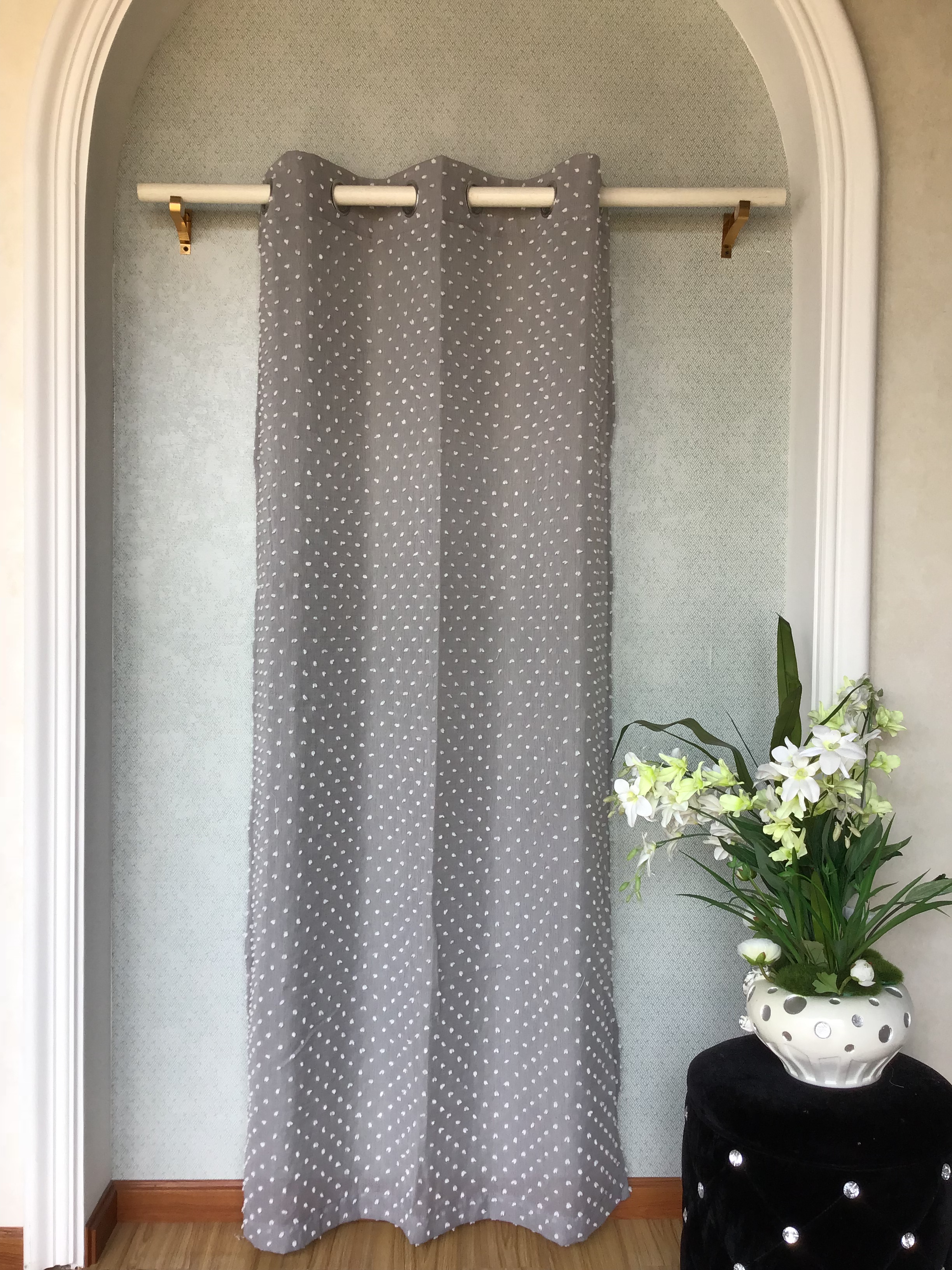 Jacquard Sheer Curtain