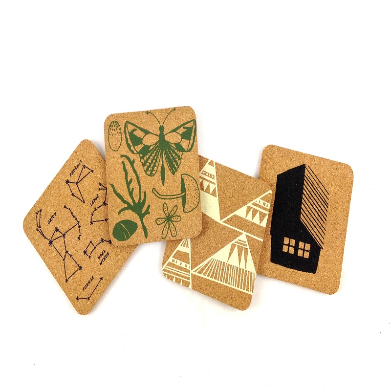 Printed Cork Coaster