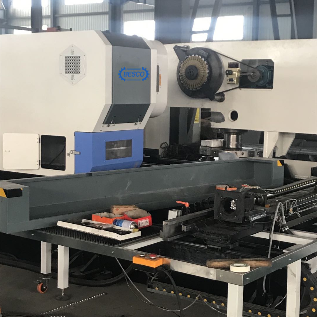 12 stations open type cnc turret punching machine