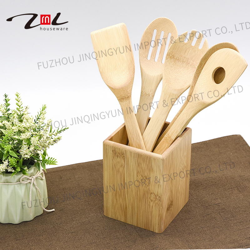 Bamboo Utensils Set