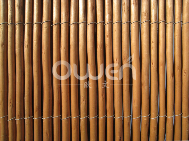 Carbonized willow fence, willow fencing