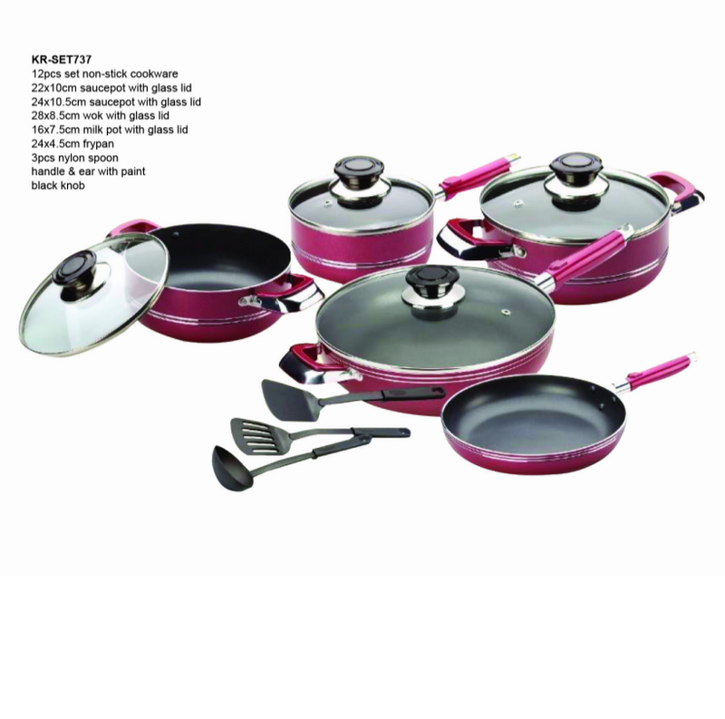 12pcs Cookware Set